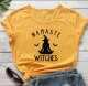 Men's And Women's Letters European And American Street Short Sleeves