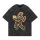 American Casual Hip Hop Dark Skull T-Shirt Short Sleeve